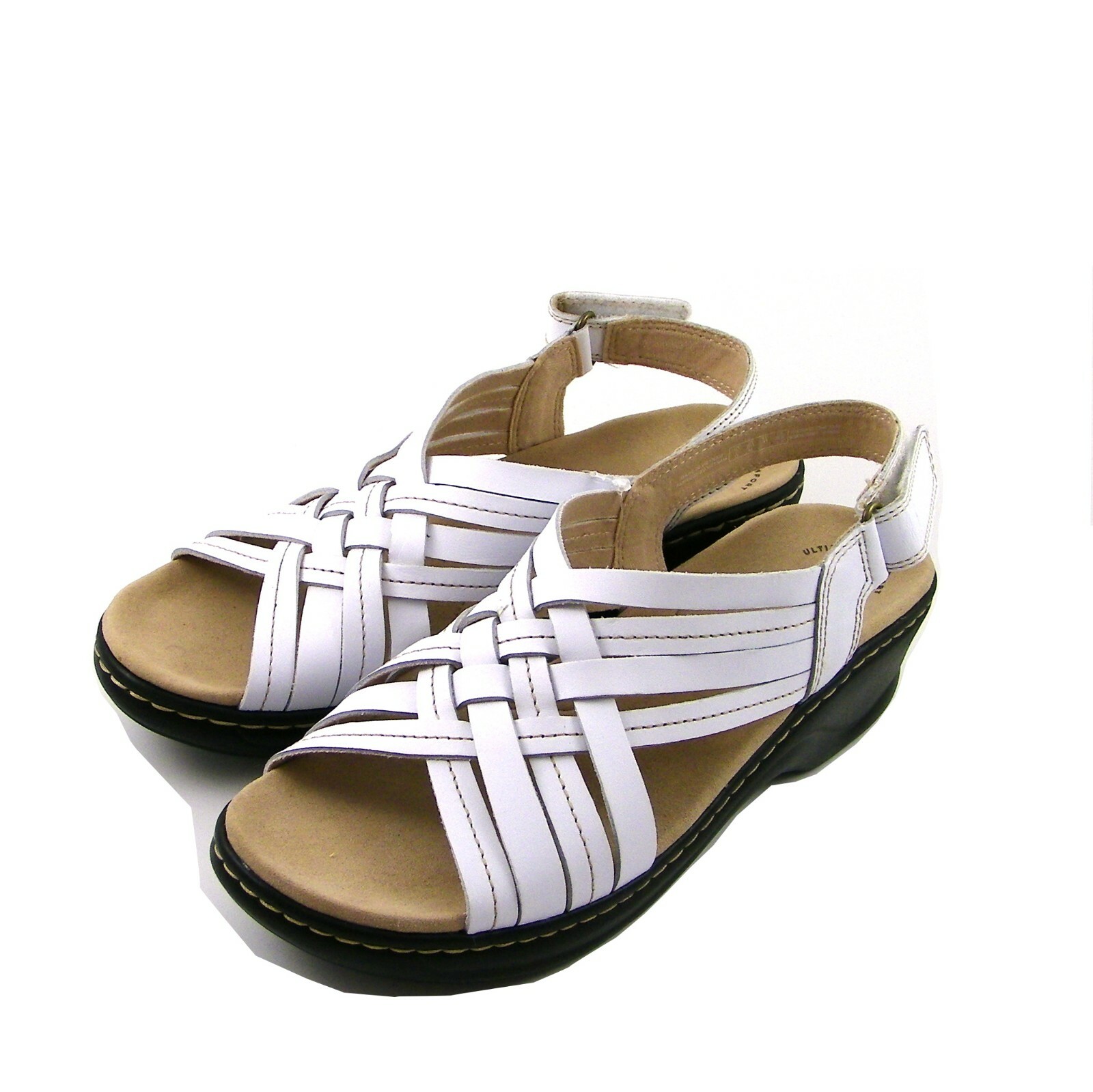 Clarks Collection Women's Comfort Sandals white Lexi Carmen Size 9.5 M |  eBay
