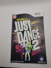 Manual Only NO GAME Just Dance 2 Nintendo Wii Authentic