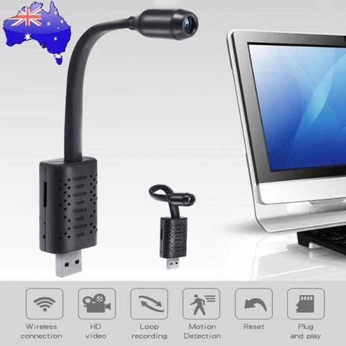 V380pro HD 360 Degree Rotating Mini USB Camera Security Computer Monitor Camera