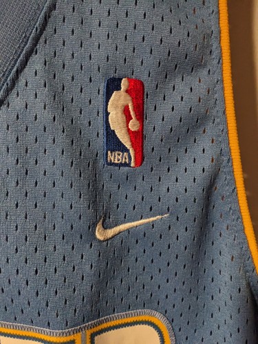 Vintage Y2k Denver Nuggets Anthony Nike Team Blue X-Large Basketball Jersey - Picture 3 of 8