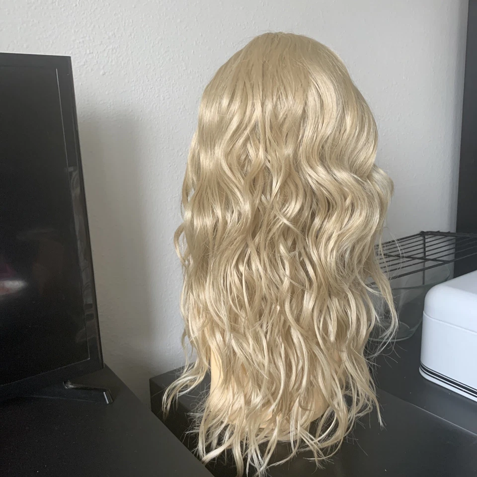 Forever Young EUROPEAN BOHO Lace Front Wavy WIG Braid Crown 16/22HL Blondes - Image 4 of 4