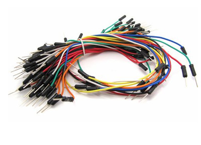 65 Stück Patchkabel / Jumper Wires für Breadboard, Steckbrett