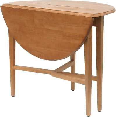 Winsome Wood Hannah Dining, Light Oak 42''D x 42''W x 29.5''H Wipe with Damp Cloth