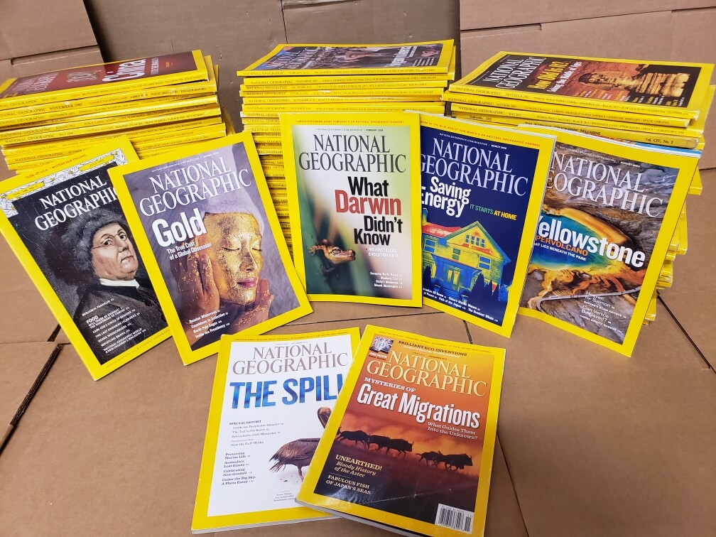 National Geographic Magazine 5冊セット Lot of 5 National Geographic Magazine Year 1930s-2010s Random PICK