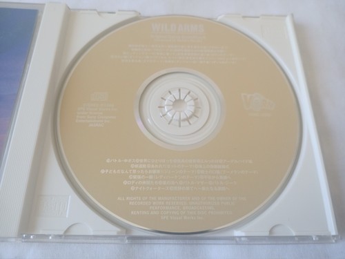 Wild Arms Original Game Soundtrack with Spine Card Video Game OST Music CD - Picture 6 of 10