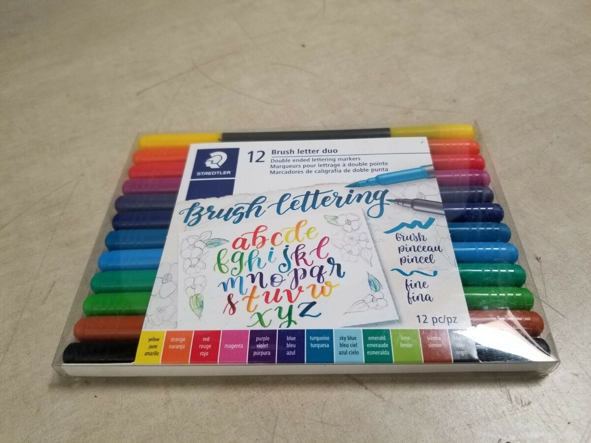 Marcador Staedtler Lettering Set X 12 Unidades