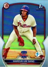 Marcus Lee Sang 2023 Bowman 1st Sky Blue #BPPF-126 - Phillies