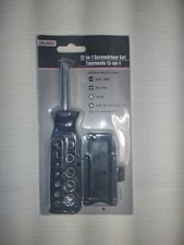 TOOL BENCH HARDWARE 12-IN-1 SCREWDRIVER SET.