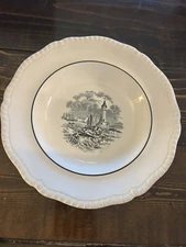 Spode Copeland Soup/Salad Bowl Scenes Of Venice 9.25” Diameter, 1.5” H England