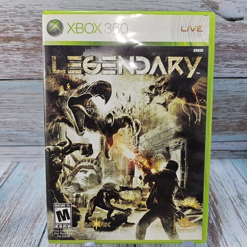 Legendary for Microsoft Xbox 360 CIB Complete in Box Rare