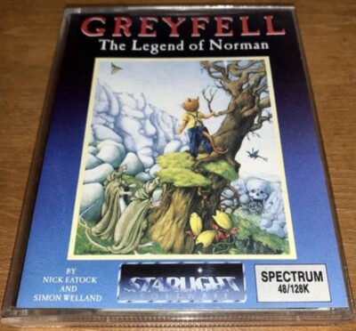 GREYFELL - STARLIGHT - ZX Spectrum 48K / 128K Cassette - RARE Original Release