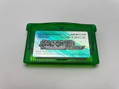 Pokemon Emerald Version Nintendo Game Boy Advance. GBA Cart With