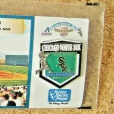 1999 Rockies vs Chicago White Sox Spring Training lapel pin SGA Tucson Electric
