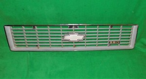 73 74 Chevy Chevrolet C10 K10 Chrome Grill Truck Blazer Suburban Grille Nice Ebay