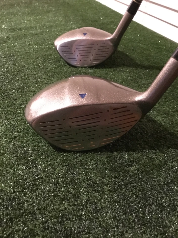 Square Two Ladies Light & Easy Offset XL Driver -5 Woods Set Graphite Shafts - Image 3 of 4