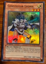 2013 Yu Gi Oh Hidden Arsenal 7 1st Edition Constellar Leonis #HA07-EN043 Used
