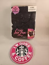 Bulldog Concealed Lace Thigh Holster for Mini Autos Phone CC Cash Size X-Large