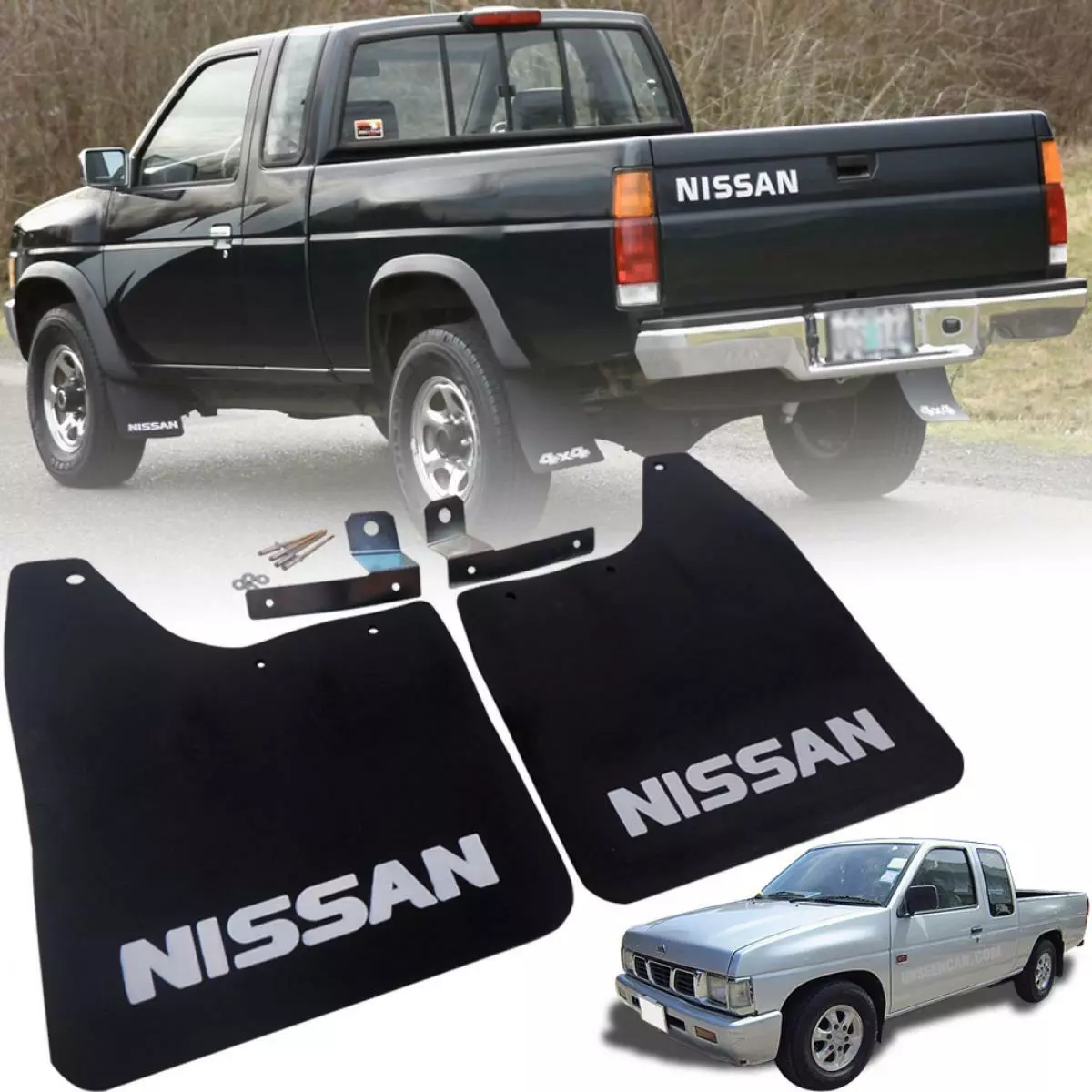 Nissan d21 mud flaps deals