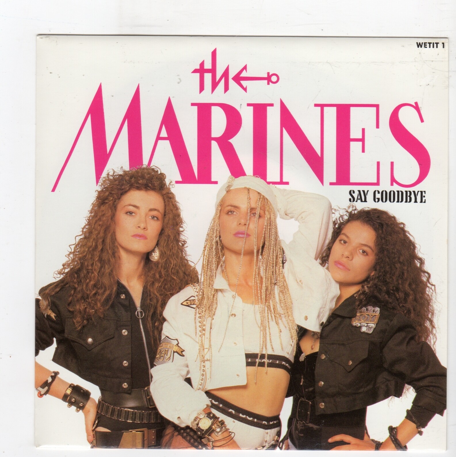(S471) The Marines, Say Goodbye - 1989 - 7 inch vinyl
