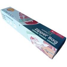 Large Transparent Zipper Bag Food Storage Safe Guaranteed