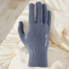 Nike Mens Knitted Fabric Tech & Grip 2.0 Gloves Ashen Slate Size S NWT
