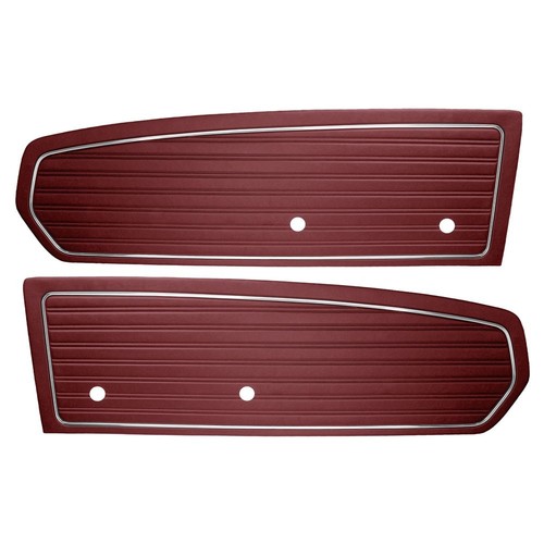 Dark Red Door Panels For 1968 Mustang Pair by TMI - Picture 2 of 24