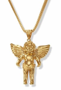 Cherub Gold Necklace Clearance, 59% OFF 