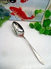 Oneida  Craft  Deluxe   EMBER GLOW   Stainless Steel  Pierced Serving Spoon