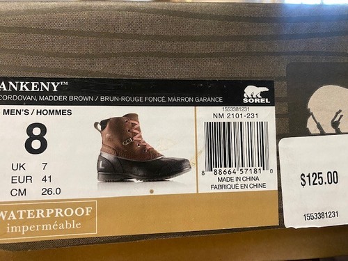 Sorel Ankeny Winter Boot - Mens Elk 