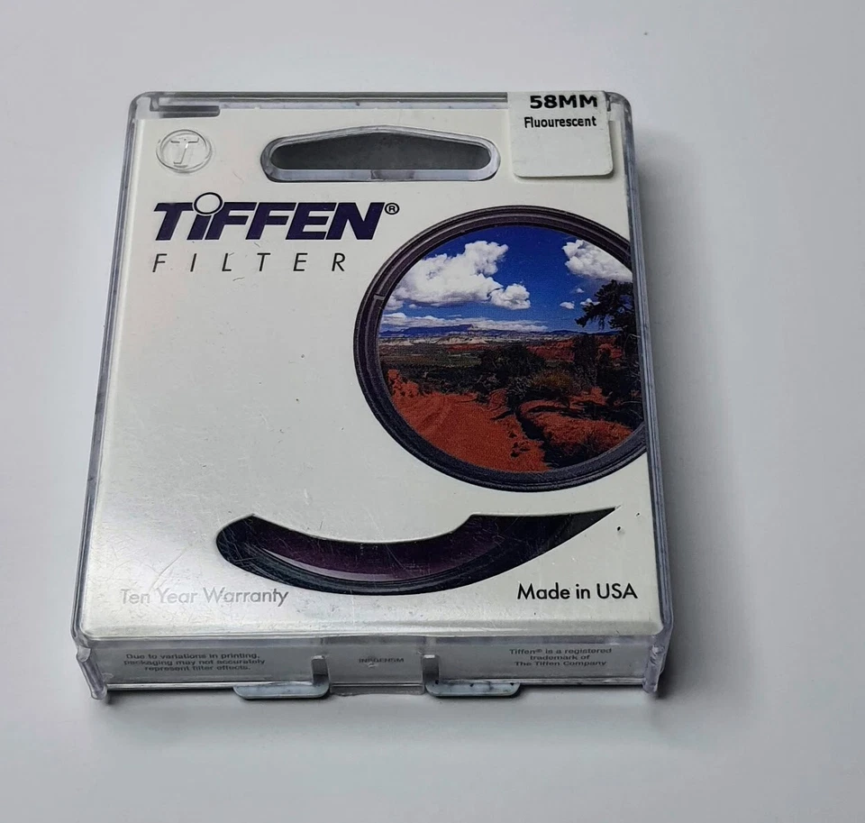 Genuine Tiffen 58mm FL-D Glass Lens Filter 58 mm Fluorescent FLD FL-Day - Image 3 of 4