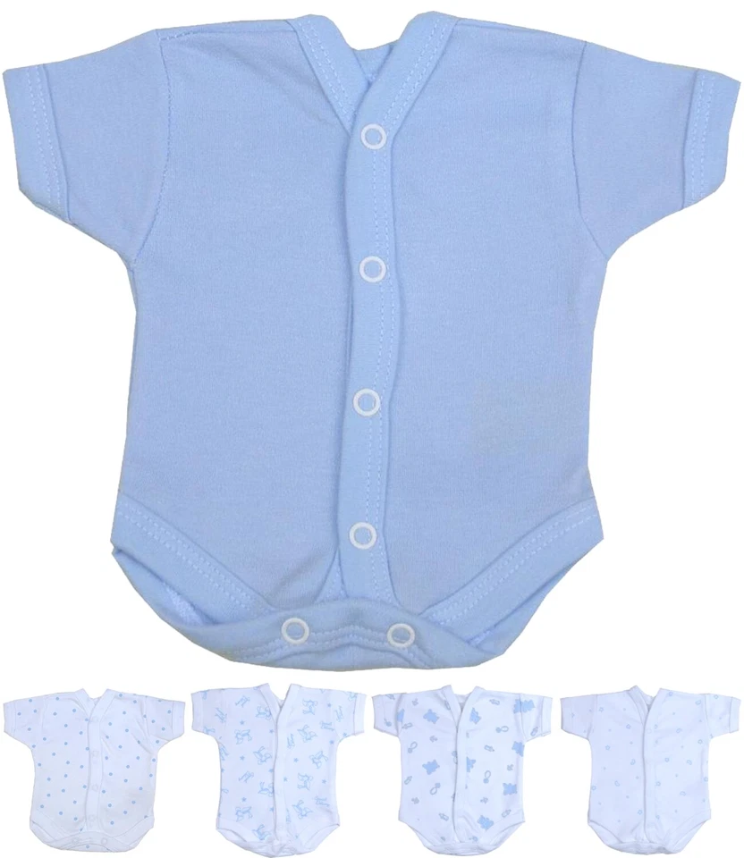 BabyPrem Premature Preemie Baby Boys Clothes Neonatal SCBU NICU Bodysuits Vests