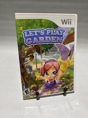 Let's Play Garden (Nintendo Wii, 2010) - Video Game New Cute Kids