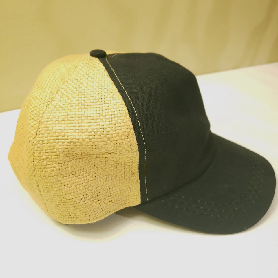 Gorra Roxy Trucker para mujer talla única negra beige INCOGNITO tejida con tirantes usada en excelente estado Foto 4 de 4
