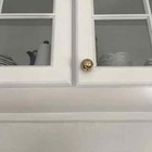 2x Gold Brass Ball Knobs Round Cabinet Drawer Door Dresser Kitchen Mushroom Pull — photo 6