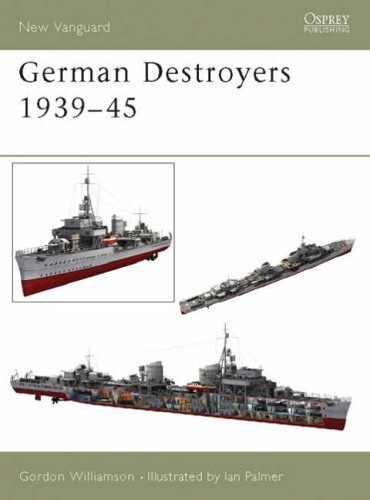 German Destroyers 1939-45.by Williamson  New 9781841765044 Fast Free Shipping**