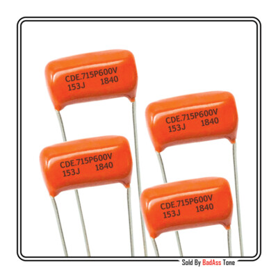 Sprague Orange Drop .015uf 600V - Guitar & Bass Tone Cap - Qty: (4)