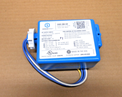 【P13531】WISH IN BLUE NEW CADENCE PP-900-AX POWER PACK W/ AUX SWITCH INPUT 120/277 VAC
