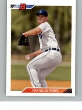 2020 Bowman Heritage Franklin Perez BHP-63 Detroit Tigers Prospects