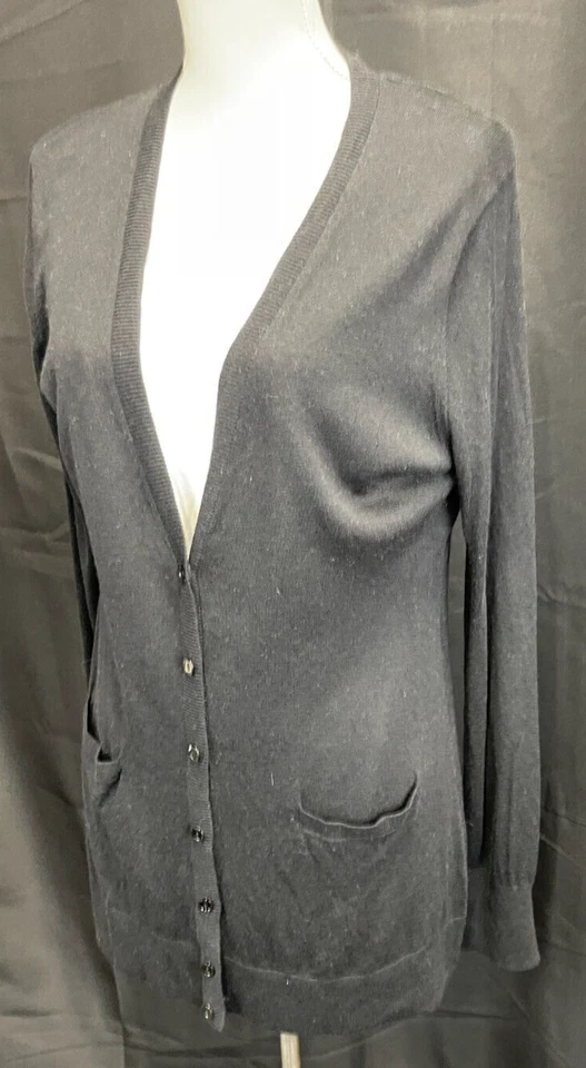 Cárdigan de cachemir abotonado para mujer Nordstrom Collection talla L Foto 4 de 4