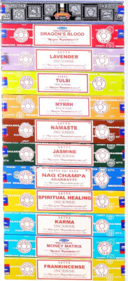 Satya Incense Sticks & FREE Holder when you BUY 3 get 3 FREE MUST ADD 6 TO CART