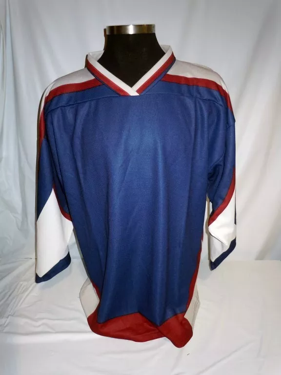 Tulsa Oilers Blank Hockey Jersey Size XXL