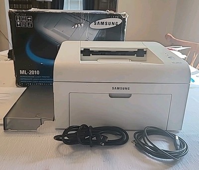 Samsung ML-2010 Monochrome Laser Printer Bundle (w/Power and USB Cables) PC 4993