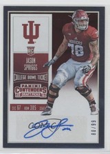 2016 Contenders Draft Picks College Bowl Ticket 80/99 Jason Spriggs Auto x5u