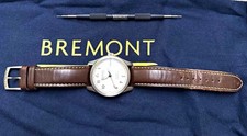 Bremont SOLO-43 White Dial Automatic Watch Full Set Box Papers & Tool
