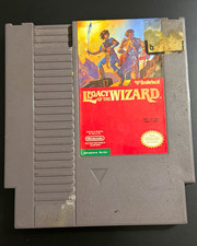 Broderbund Legacy of the Wizard NES Game Cartridge NTSC-U/C US/Canada
