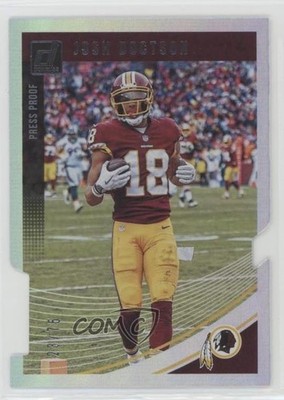 2018 Panini Donruss Press Proof Silver Die-Cut 23/75 Josh Doctson #293 0q3
