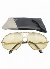 Cazal vintage glasses Model 906 Gold FRAMES ONLY original case