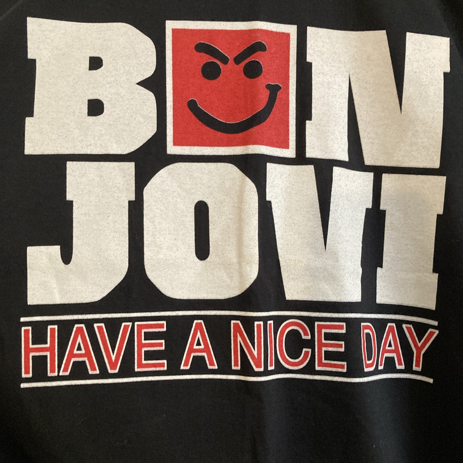 MAGLIETTA BON JOVI HAVE A NICE DAY TOUR 2006 UK EUROPE UFFICIALE JON NUOVA ALTRA