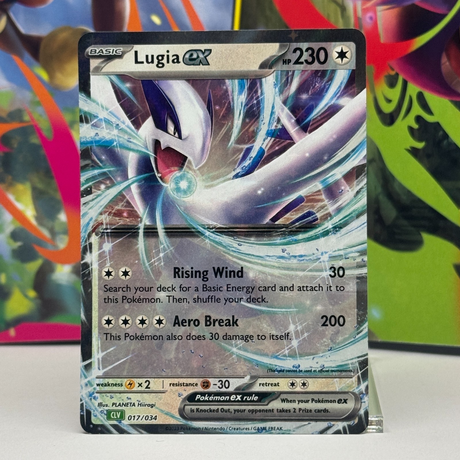 Pokemon - Lugia ex 17/34 Trading Card Game Classic NM