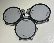 Set of 3 Roland PDX-100 10  Mesh Snare Tom Pa...